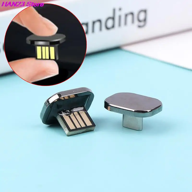 Mini Short Car U Disk 1PC USB2.0 Type-C Short UDP Udisk Chip Flash Drive Memory Stick Built-in Music 16 32GB