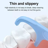 300pcs SOOCAS Professional Dental Flosser Ergonomic Design Safe Food Grade Teeth Stick Tooth Picks 50Pcs/Box 6BOX Tooth Pick 2