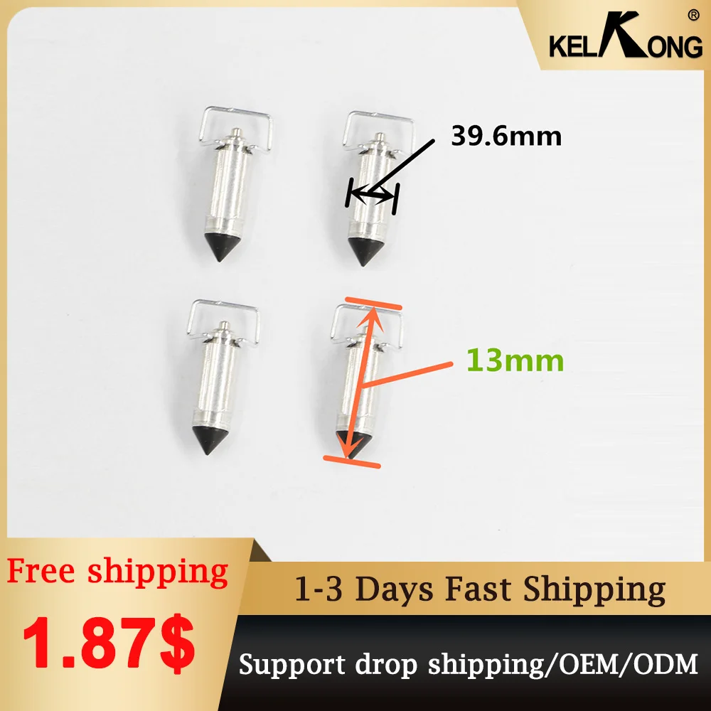 

KELKONG Carburetor Valve needle 50CC CG110 PZ19 PZ16 variety of large displacement motorcycles triangular needle Valve needle