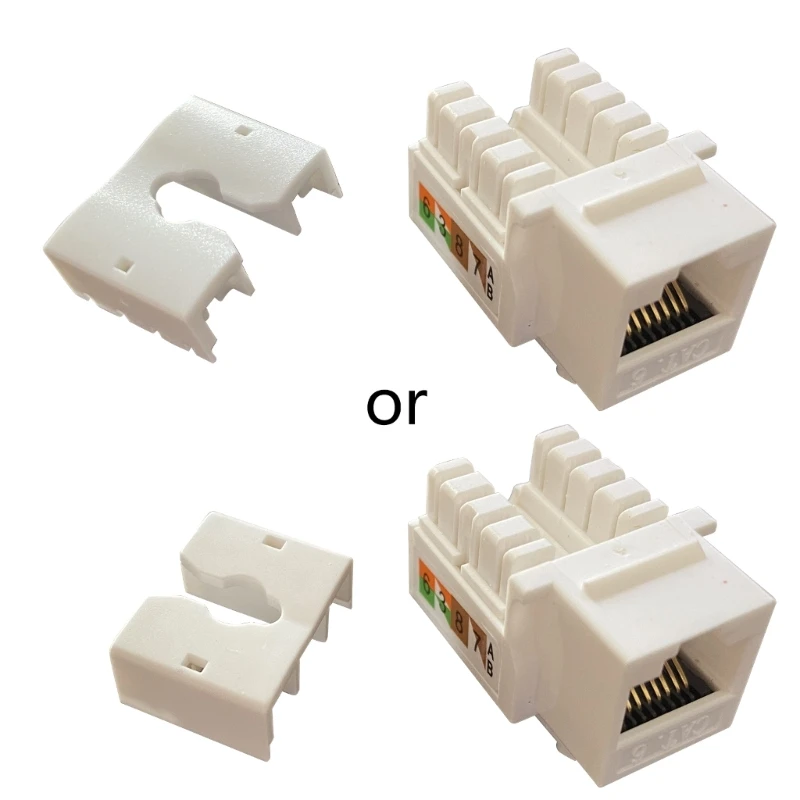 

CAT6 Network Module Information Socket RJ45 Connector Adapter Keystone