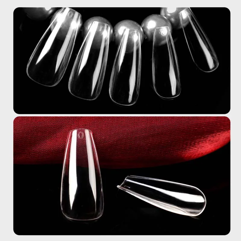 240Pcs American Capsule Nail Tips - Gel Extension System