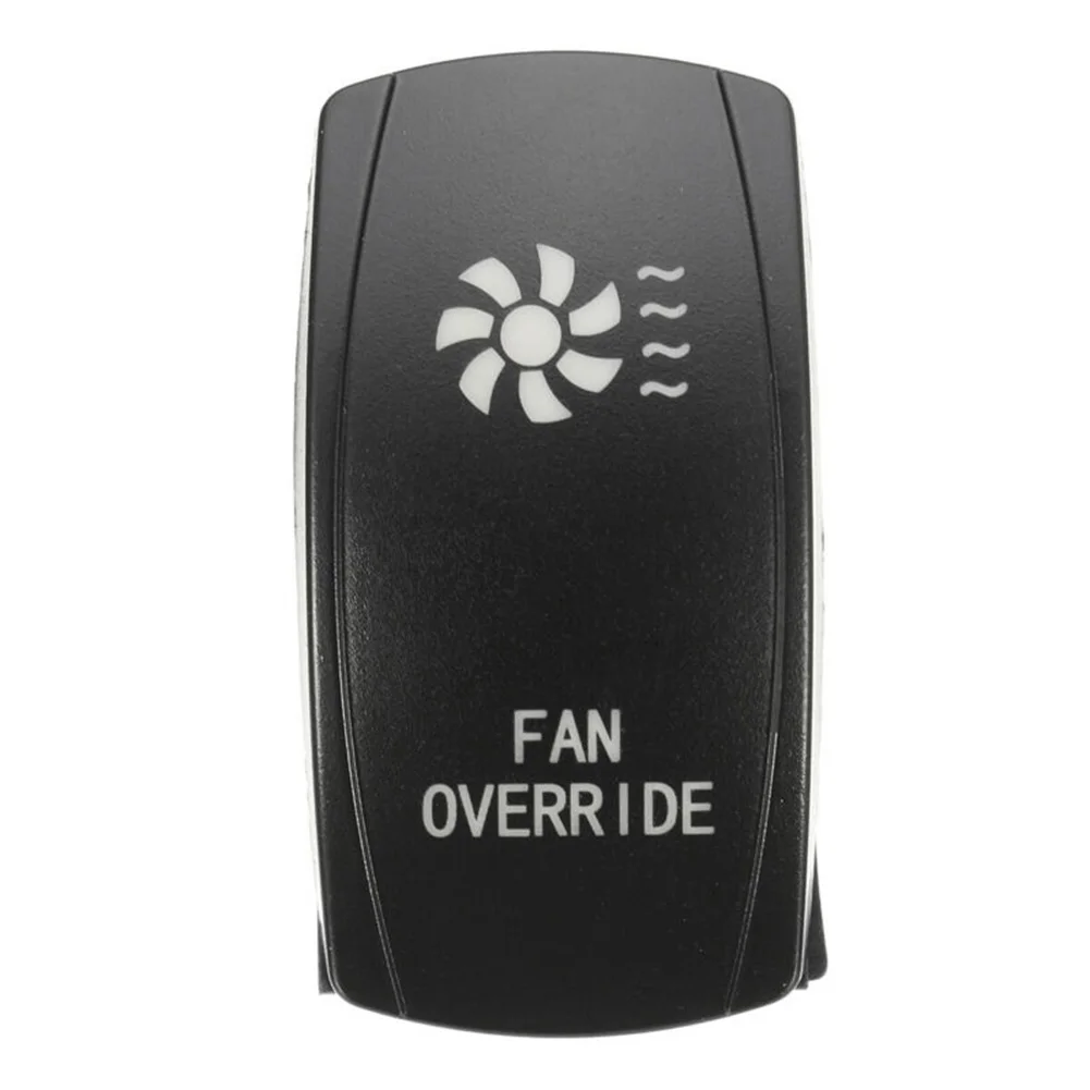 1pcs Brand New Car Rocker Switch Car Accessories Rocker Switch Control 5 Pin Auto Fan Override For ATV UTV
