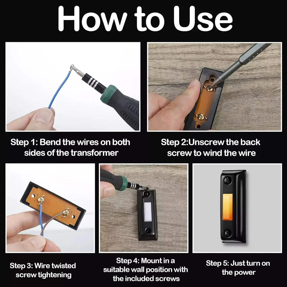 Wired Door Bell Button And Chime Ringer | SPT Security Systems