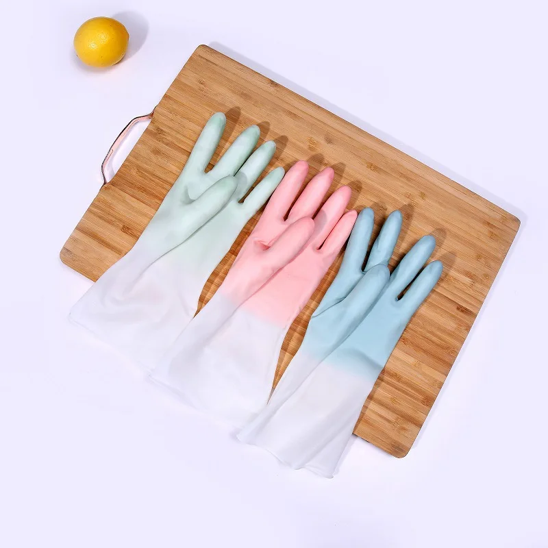 Silicone Cleaning Gloves dishwashing gloves cleaning gloves Dishwashing Cleaning Gloves Scrubber Dish Washing Sponge Rubber Tools