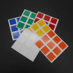 1Pc Dayan Cube Replacement Stickers 3x3x3 For DAYAN Zhanchi Speed Cube NEW Cube Stickers For One 3X3 Cubes * FD062