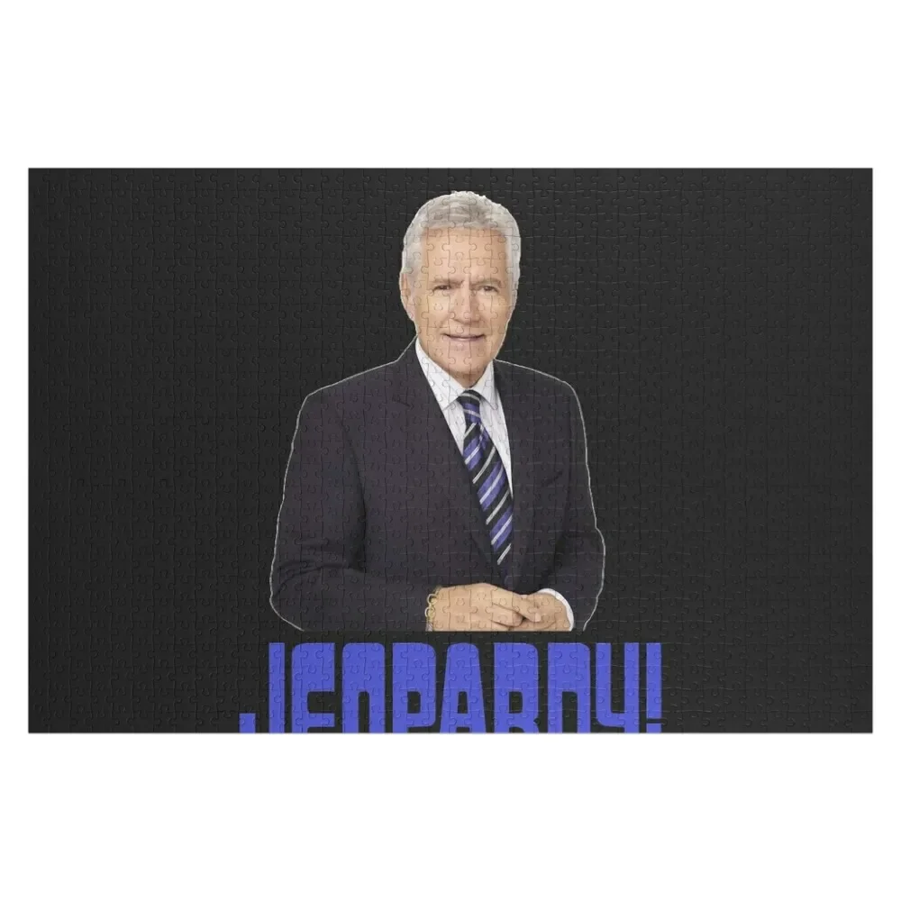 Trending Alex Trebek Jeopardy Classic Jigsaw Puzzle Personalized Child Gift Customs With Photo Photo Puzzle