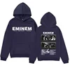 Sudadera con capucha para hombre y mujer, ropa de calle de gran tamaño con estampado de rapero Eminem, Álbum de MúsicaFour seaso 6