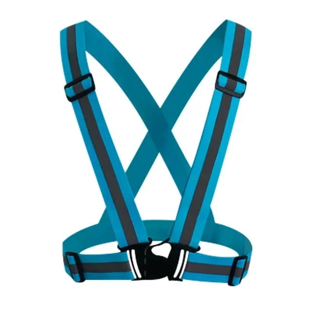elastic light blue