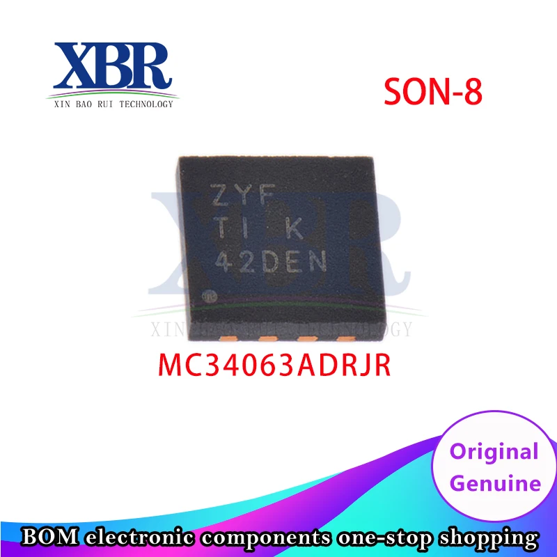 

5PCS MC34063ADRJR SON-8 DC-DC Switching Regulator