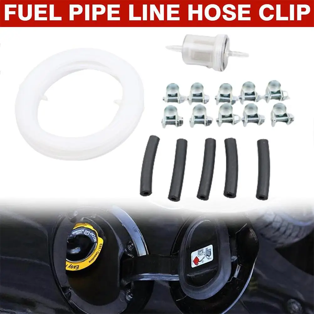 Car Air Parking Heater Tube Replacement Fuel Pipe Line Hose Clip Oil Fuel Filter For Webasto Eberspacher Diesel Heater W7U5