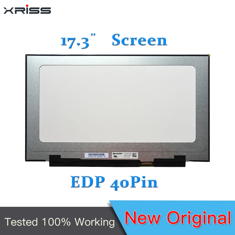 XRISS-ο  ȭ 17.3 ġ IPS Ʈ LCD ȭ, LQ173M1JW05 1920*1080 FHD ÷ Ʈ 240HZ EDP  40 