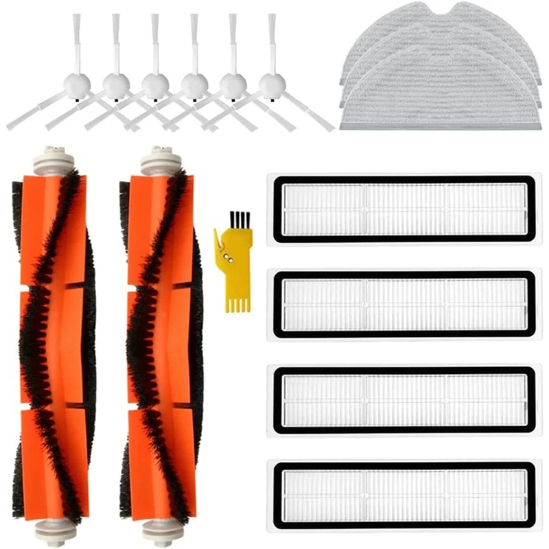 Kit Di Accessori Da 16 Confezioni Di Ricambio Per Dreame D9 Dreame L10 Pro Dreame D9 Max Dreame D9 Pro Robot Aspirapolvere
