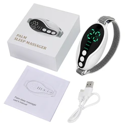 Advanced Handheld EMS Sleep Aid and Relaxation Device with 20 Levels for Insomnia and Anxiety Relief (New 1Pcs HY80)