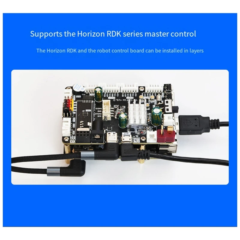 Scheda di controllo robot Ros Ros2 con Stm32f103rct6 Imu per robot Raspberry Pi Jetson - immagine 5