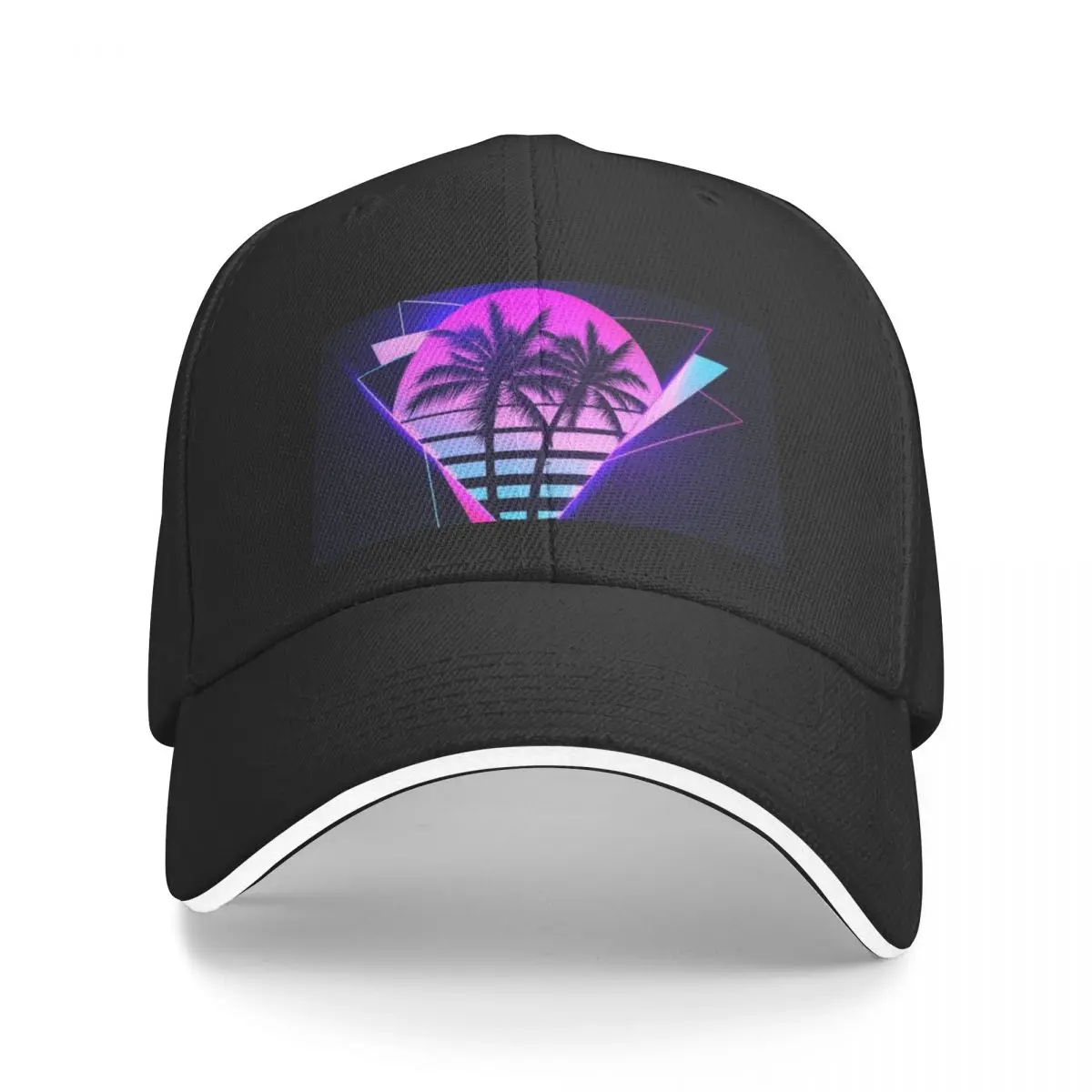 

New Retrowave T-Shirt Baseball Cap dad hat Sunscreen Mountaineering Sunhat Men's Cap Women's