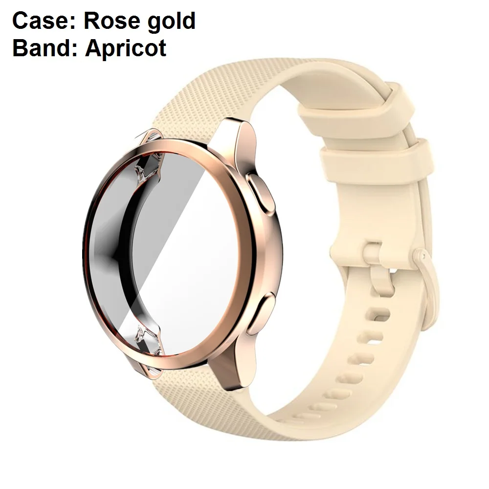 Versatile Silicone Watchband with Protective Case and Strap Combo