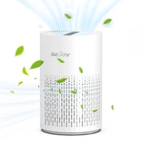 Sejoy Air Purifier H13 True HEPA Filter for Home Allergies and Pets Hair, Smokers in Bedroom with RGB Night Light 1