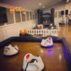 10/13/16ft Kids Inflatable Bumper Car Race Track Sport Game Air Racing Inflatable Go Kart Track Outdoor Amusement 6