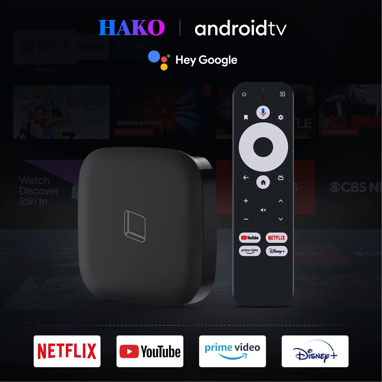 HAKO-Pro-Smart-TV-Box-con-Android-11-Netflix-Amlogic-S905Y4-2GB-16GB ...