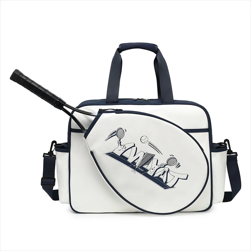 2024 Original Tennis Bag Badminton Bag Women's Adult Style One Shoulder Korean Fashion Version Men's Couples Sports Bags 5
