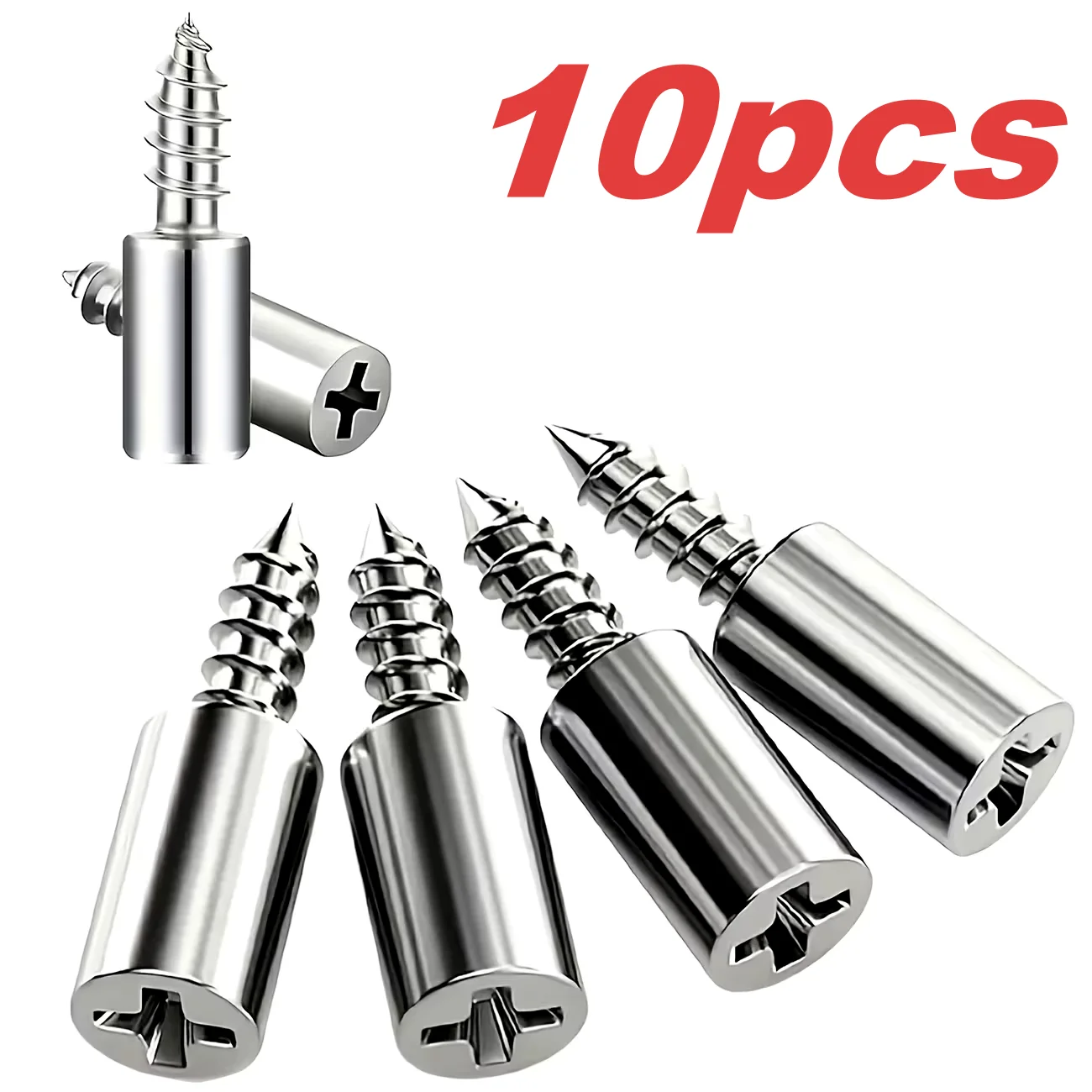 Shelf Bracket, Self-Tapping Screws Bracket Shelf Support Pegs, Glass Wood Shelf Peg Heavy Duty Floating Shelf Bracket