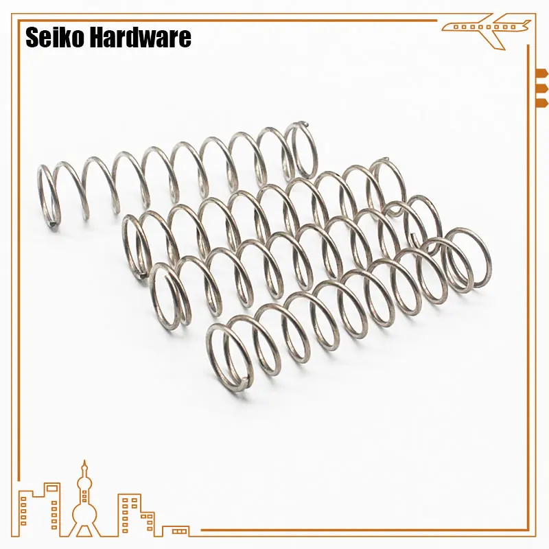 VSOLS 304 ステンレススチール 圧縮スプリング リターン スプリング スチール ワイヤー 直径 0.8~0.9mm 外径 5 304ステンレス 鋼マイクロ圧縮圧力スプリング、Y型ローター、直径1.6mm、od 9mm-25mm、長さ15mm〜100mm、ローター - AliExpress VSOLS 304 ステンレススチール 圧縮スプリング リターン スプリング スチール ワイヤー 直径 0.8~0.9mm 外径 5