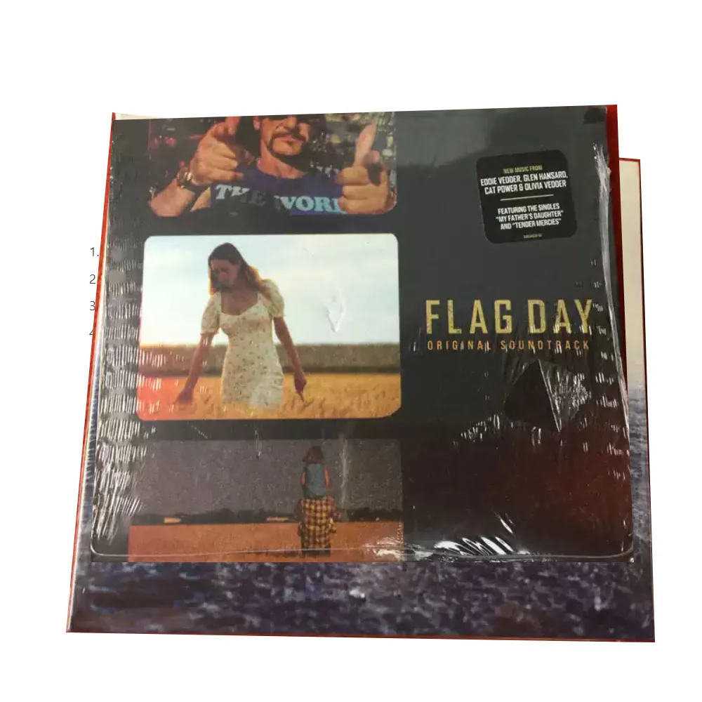 CDFlag Day Soundtrack המקורי סגנון אלבום Soundtrack הוא בעיקר פולק רוק ()+ Soundtrack לירי The Melody Is Delicate