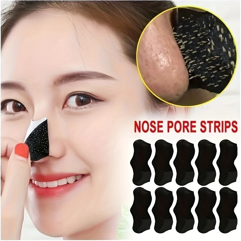 Blackhead Nose Strips Deep Cleansing Nasal Spot Facial Dot Stickers Nose Mask 15pcs blackhead nose strips