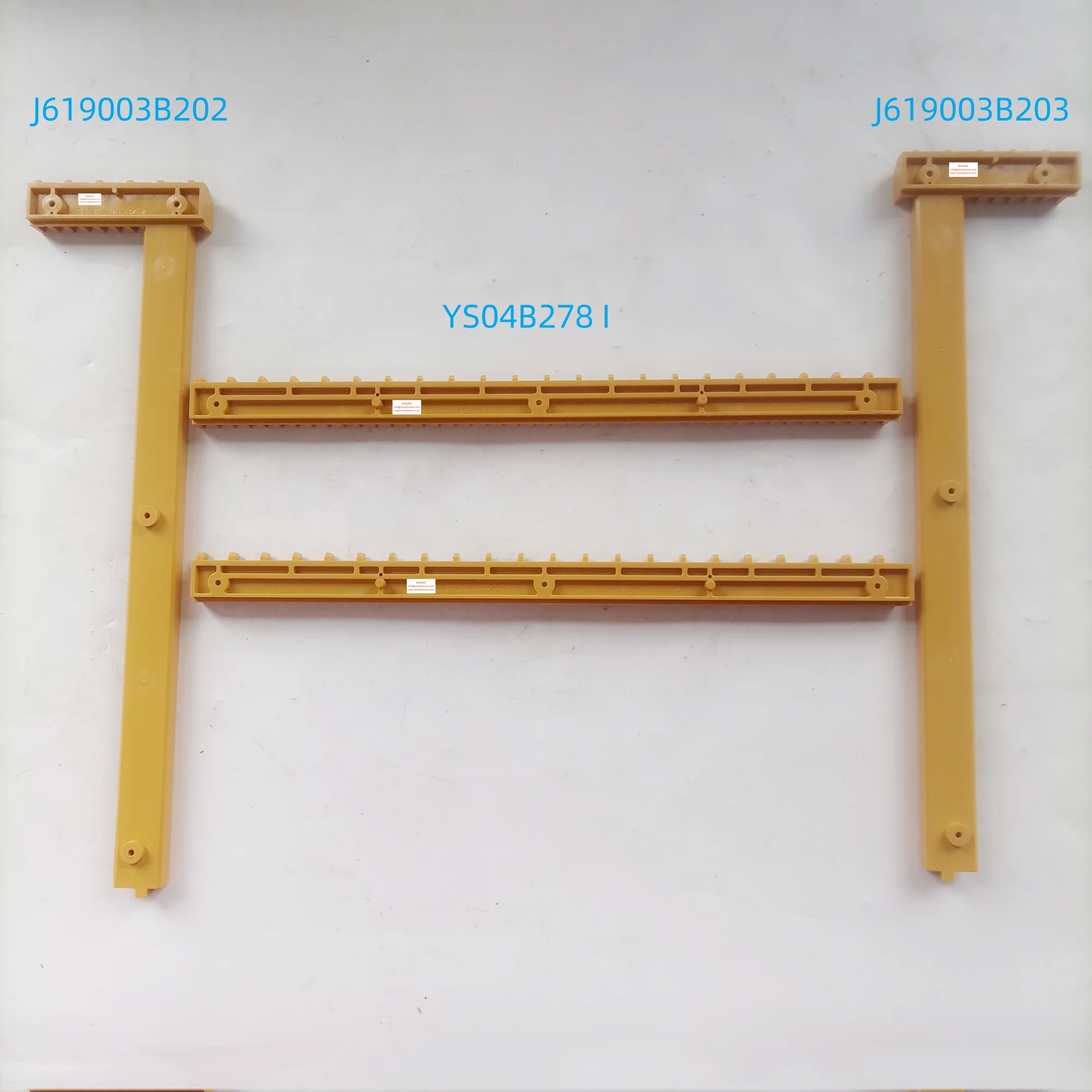 J619003B202 YS004B278 I J619003B203 Escalator J Type Step Parts Demarcation Components Yellow Plastic Frames