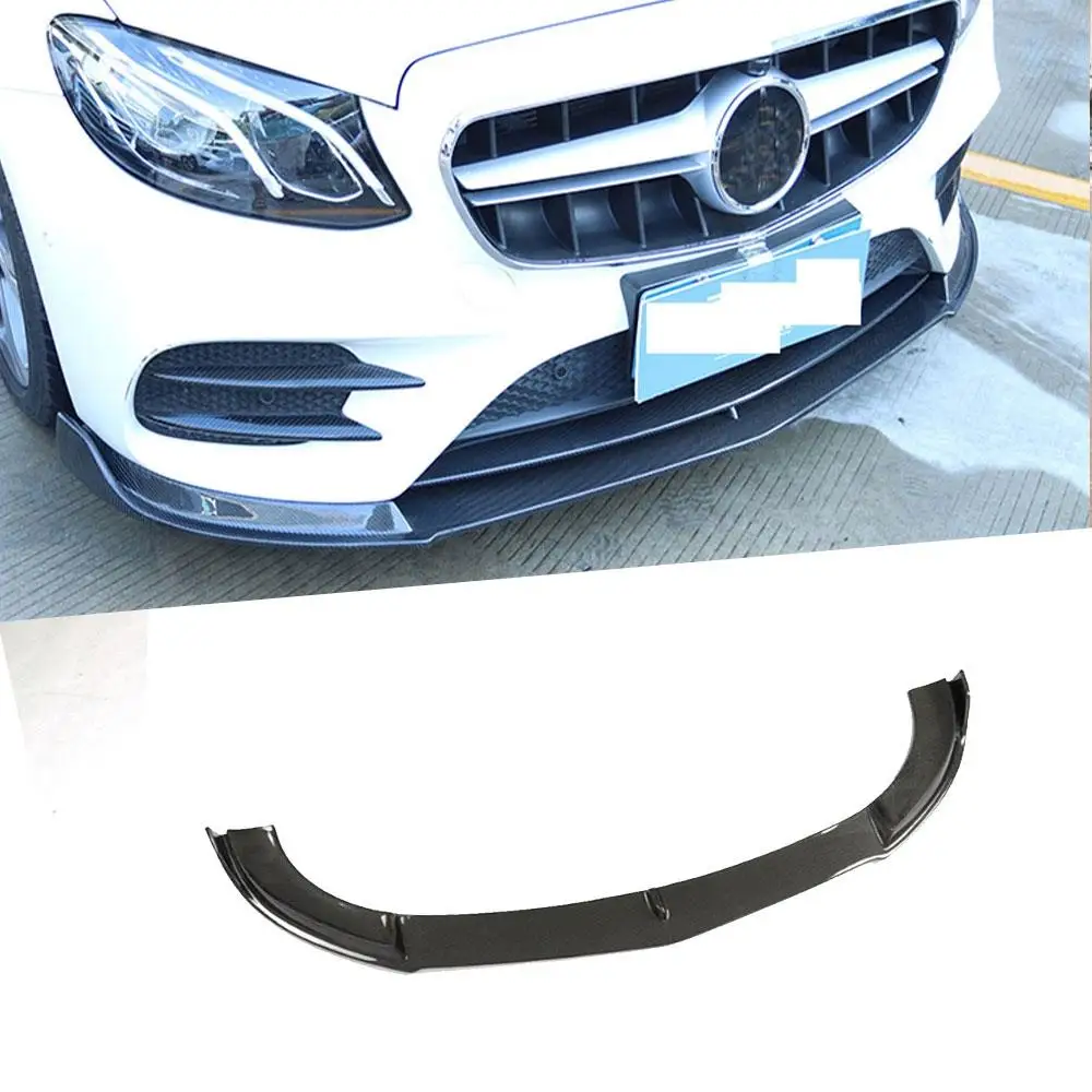 

Спойлер передний из углеродного волокна для Mercedes Benz W213 Sport E200 E300 2017 2018 2019 R