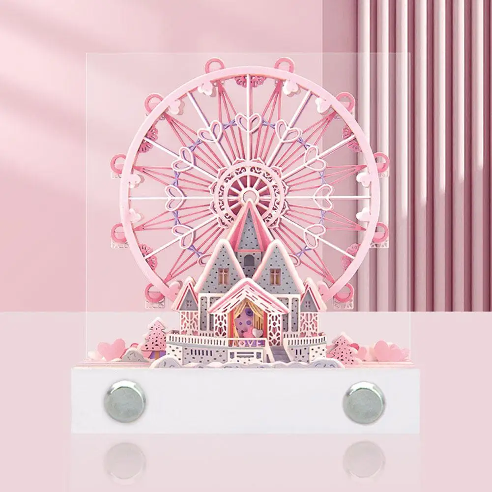 Рисунок 6 - 3D клейкие заметки на колесе обозрения omoshiking