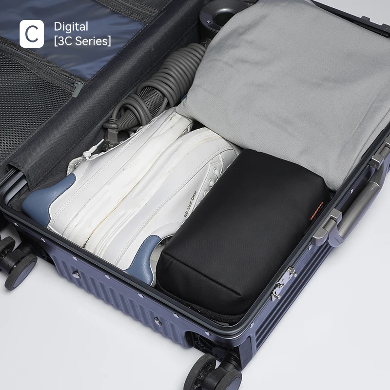 Tech Pouch Organizer Case Portable Storage Bag Gadget Bag for thumbnail 7