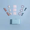 Transparent Covered Makeup Cotton Swab Lipstick Storage Box Nordic Style Double-layered Simple Desktop Storage Box 2