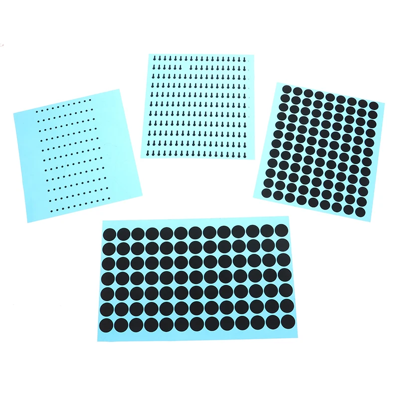 IR 원격 제어용 SF 전도성 고무 버튼 직경 1.5/2/3.5/7/8/9MM 검정색 전도성 고무 패드 키패드 수리 키트