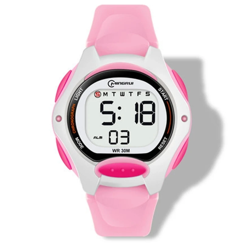 UTHAI CE13 Kids's Electronic Watch Girl Sports Waterproof Nightlight Alarm Clock Exam Student Multifunctional Boys' Watches Gift 2