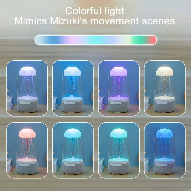 Bluetooth Speaker HiFi Stereo Jellyfish Lamp 2
