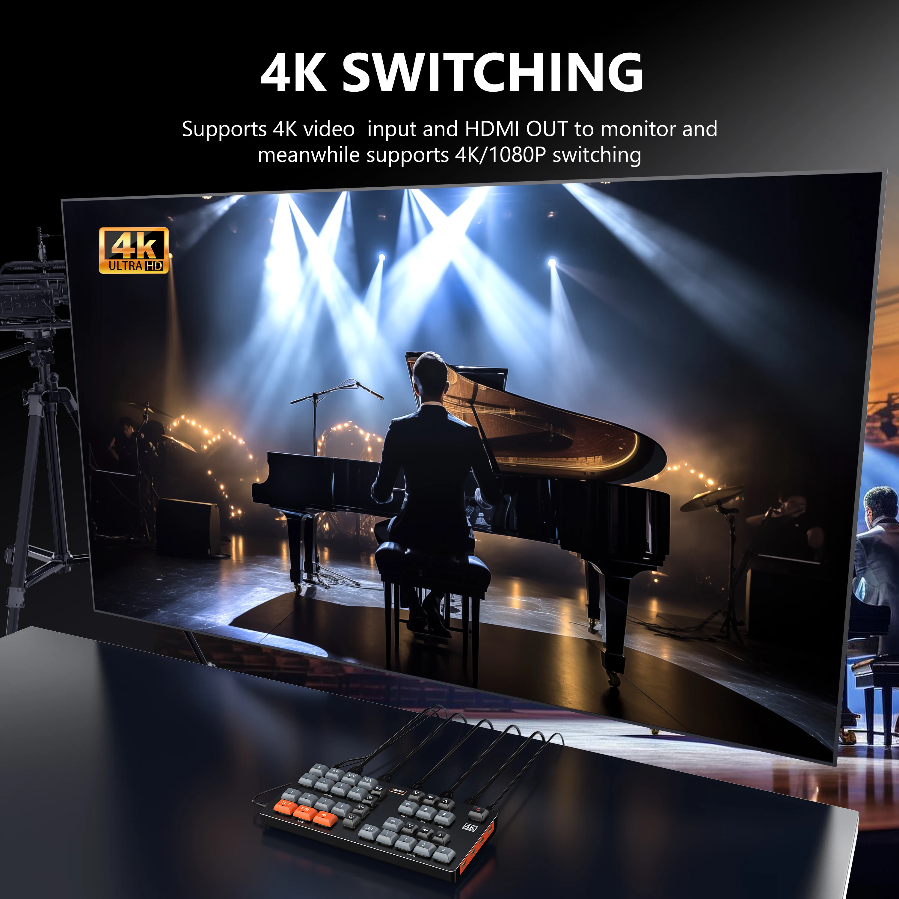 ̺ Ʈ   ó, ī ͼ ,  Ʃ ī޶  , 4 HDMI ȣȯ, WL100 4k