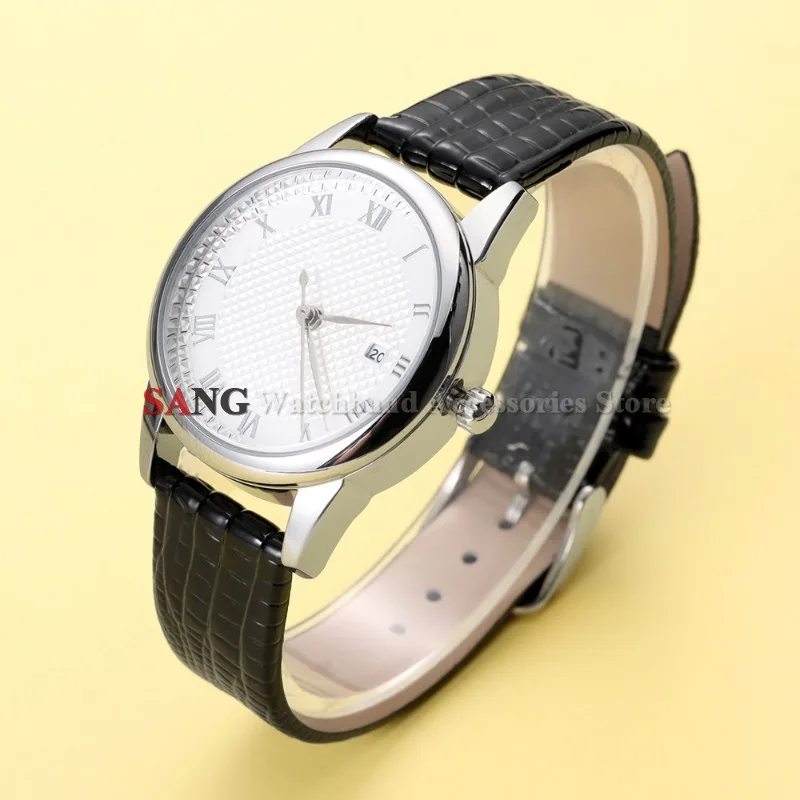Premium Ultra-Thin Leather Watch Strap - High-Quality Waterproof Sport Band
