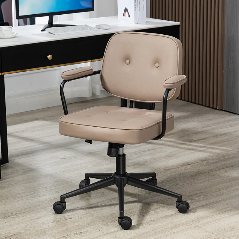 Simple Leisure Backrest Computer Chair Modern Office Chair Bedroom Furniture Nordic Study