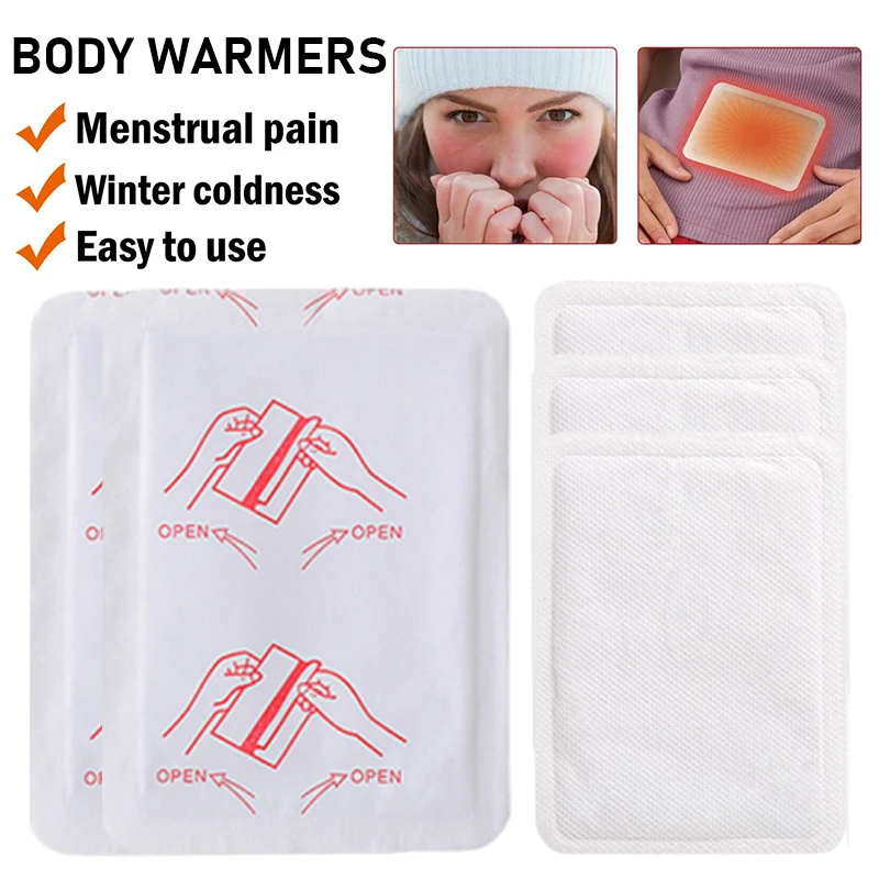 Warm Baby Stickers Disposable Air Start Instant Hot Pack Self-heating Cold Proof Warmer Patch for Outdoor Skiing Camping Hunting