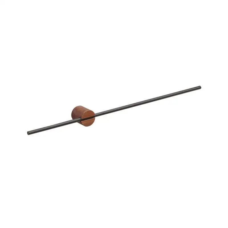 Walnut towel rack Punch-free bathroom towel hanging rack Bathroom storage