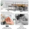 6 Pack Acrylic Drawer Organizer and Make Up Organizers and Storage 4
