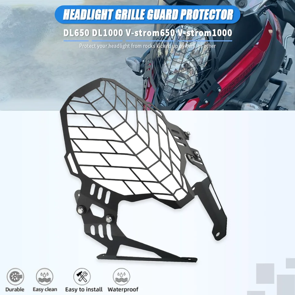 Motorcycle Headlight Protector Cover For Suzuki V-Strom 1050 DL1050XT 2019 2021