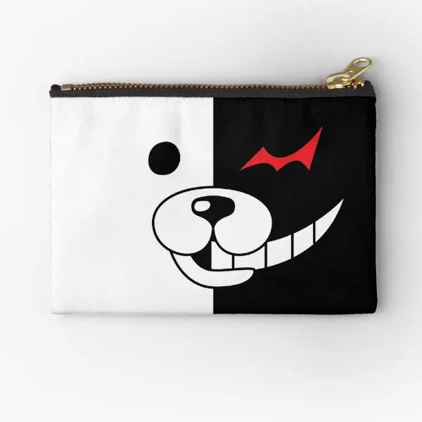 

Карманы на молнии для мужчин и женщин Danganronpa Monokuma, карманная упаковка для нижнего белья, маленький кошелек для ключей, косметичка для мелочей