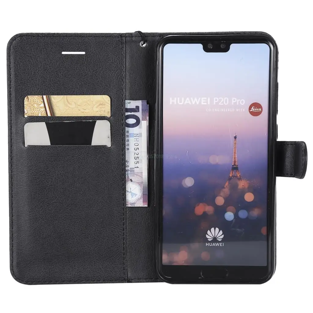 Bravoday Cover per Huawei P20 Lite/Huawei Nova 3E, Flip Custodia in Pelle PU Portafoglio Custodia per Huawei P20 Lite/Huawei Nova 3E, con Slot per Schede, Verde