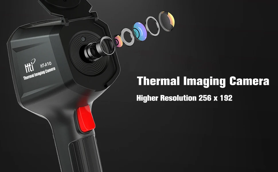 HT-A10 Thermal Imaging Camera 256X192 Pixel 3.5" LCD Screen Thermal Camera WiFi