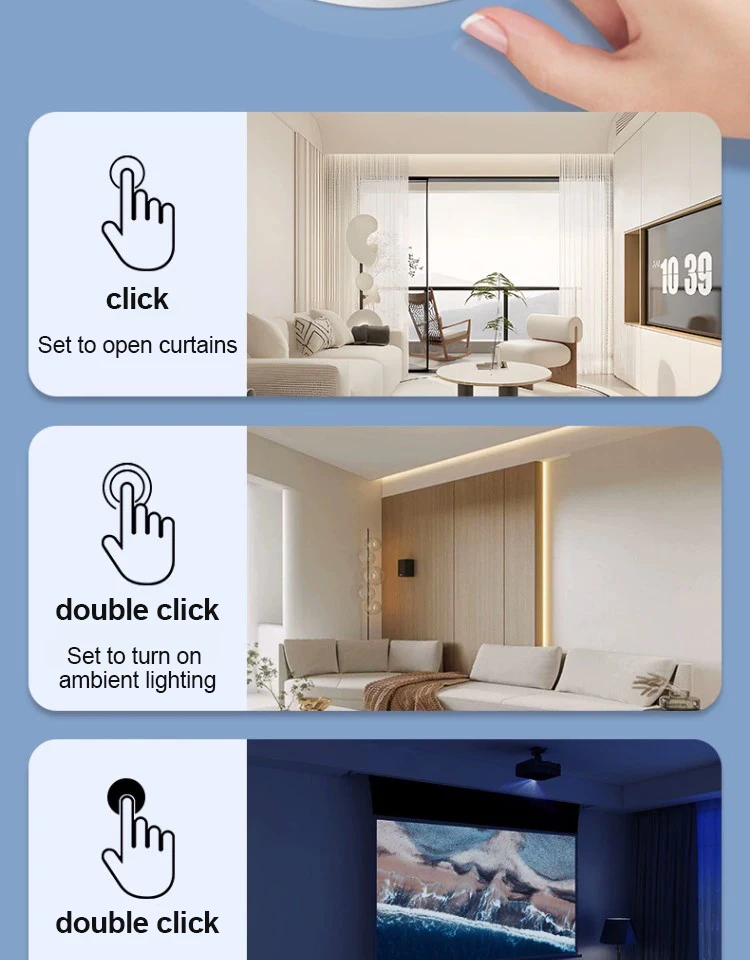 PTX Smart Wireless Mini Switch Key Bluetooth Connection Remote Button Home Secur