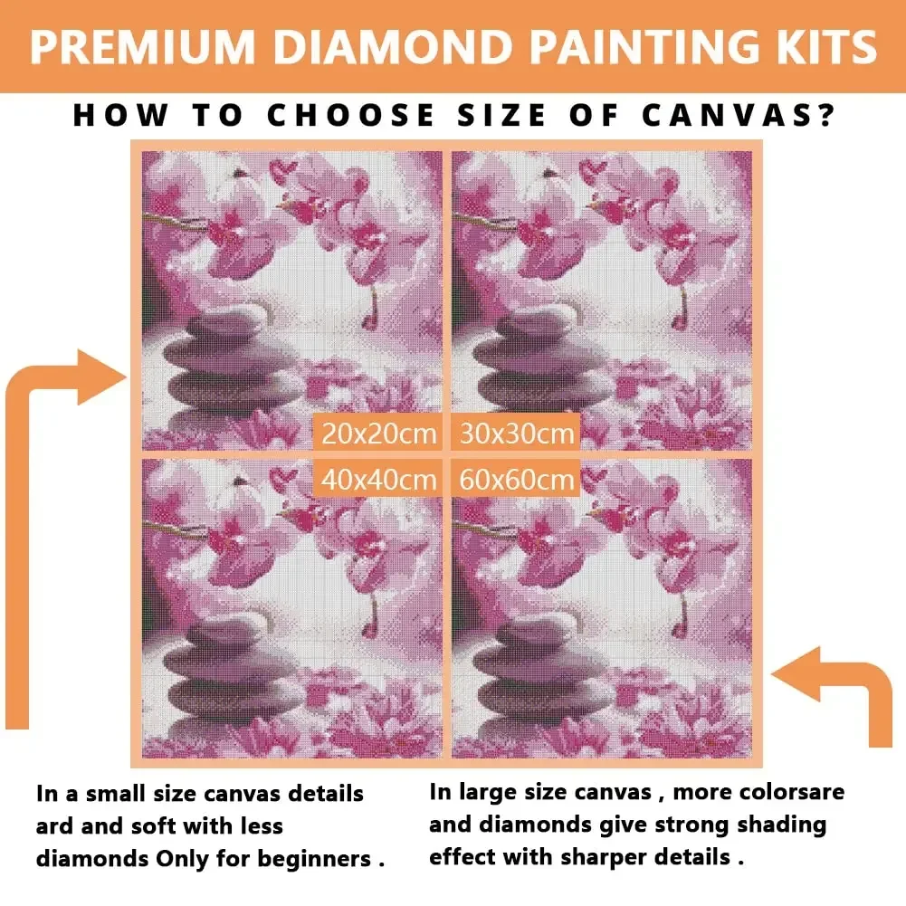 Diamond Painting Kits for Adults,Cardinal Birds,Full Drill Diamond