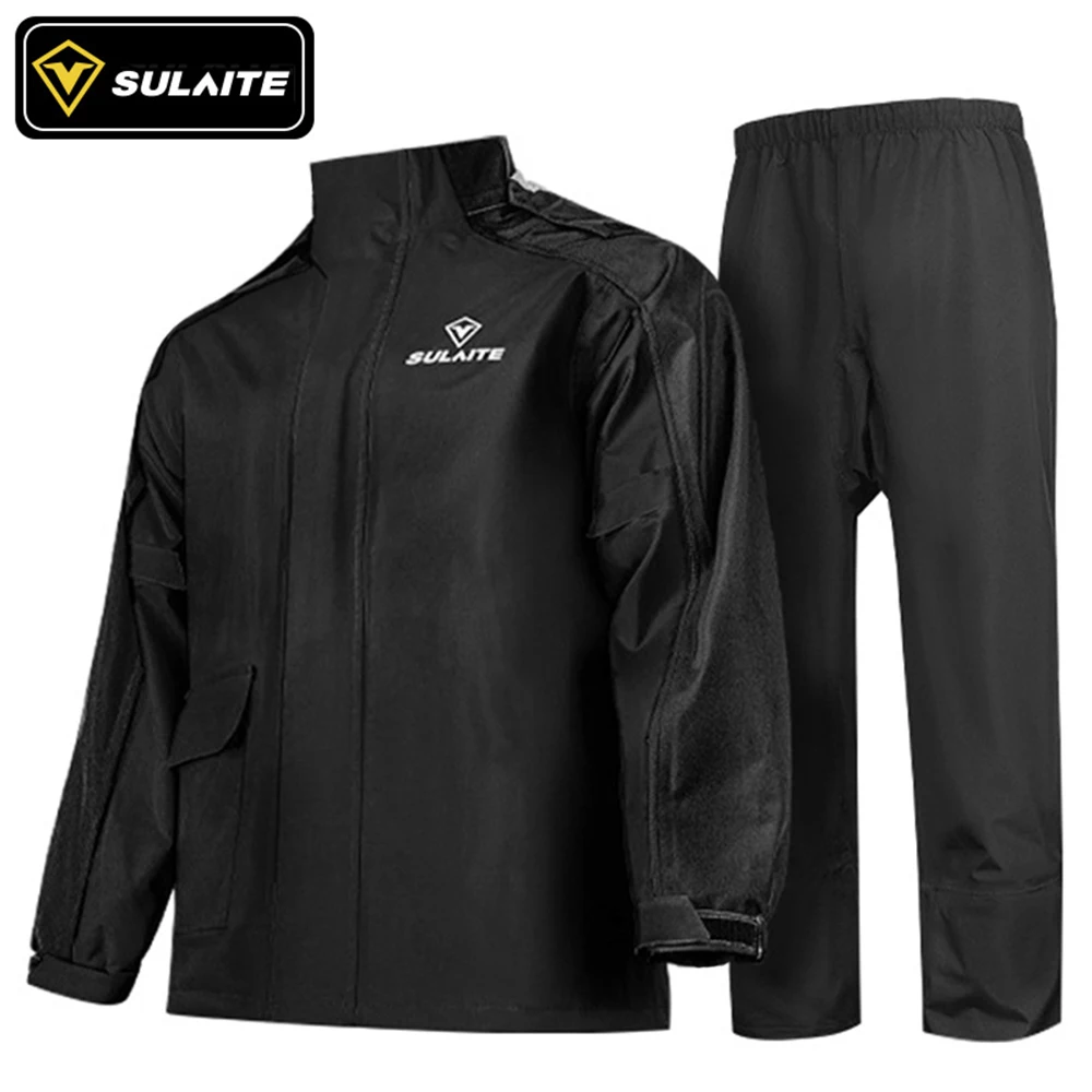 

Motorcyclist Rain Suit Waterproof Raincoat Rain Coat Jacket Pants Motorcycle Raincoat Moto Motorbike Biker Rain Set Men Women