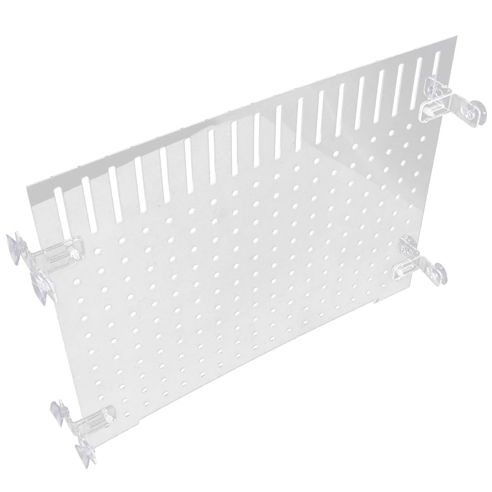 Fish Tank Isolation Board Divider With Suction Cup Separator Acrylic Aquarium Baffle For Transparent Fish Tank Divider